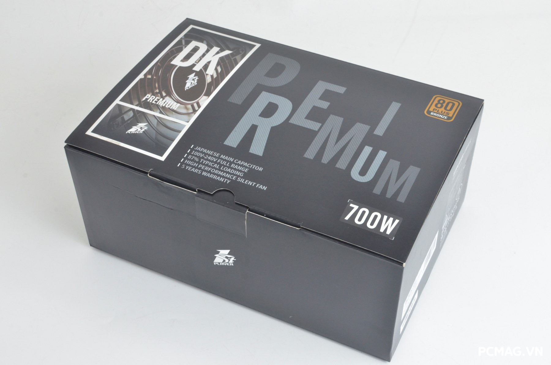 Đánh giá Nguồn 1ST PLAYER DK Premium Bronze 7.0 700W