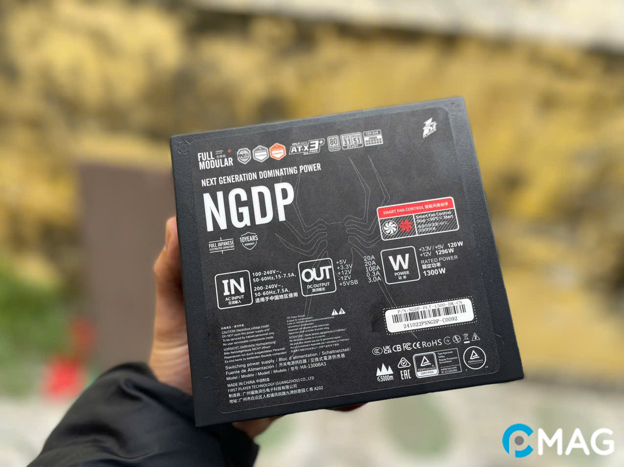 1STPLAYER NGDP 1300W ATX 3.1/PCIe 5.1- Nguồn chất, được đánh giá cao trên trường quốc tế!