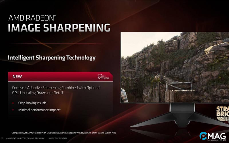 AMD Radeon Image Sharpening (RIS) là gì?