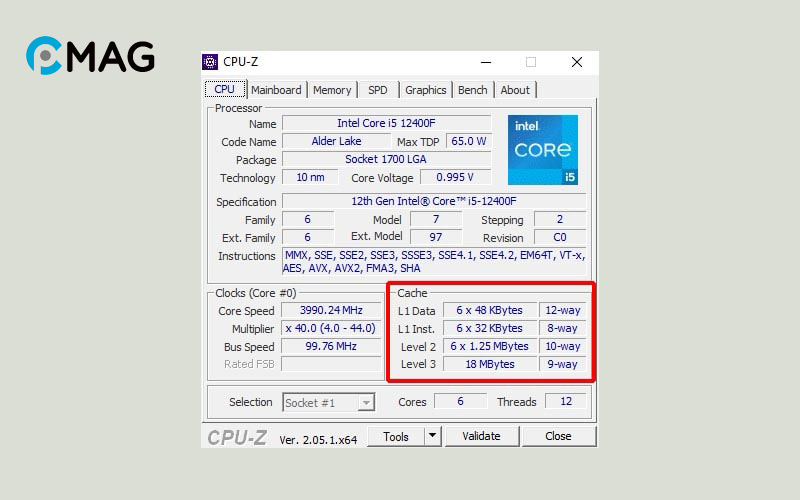 Hướng dẫn kiểm tra dung lượng bộ nhớ đệm CPU