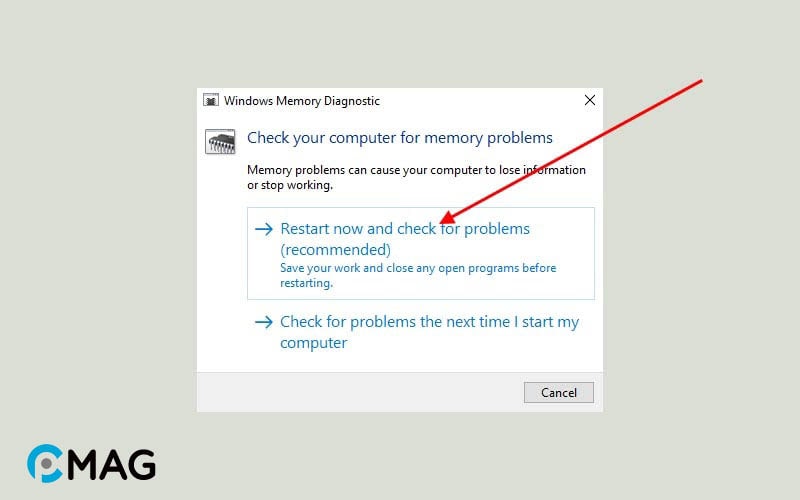 Cách kiểm tra lỗi RAM trên Windows