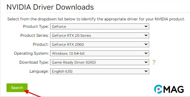 Hướng dẫn cài đặt driver Card đồ họa NVIDIA