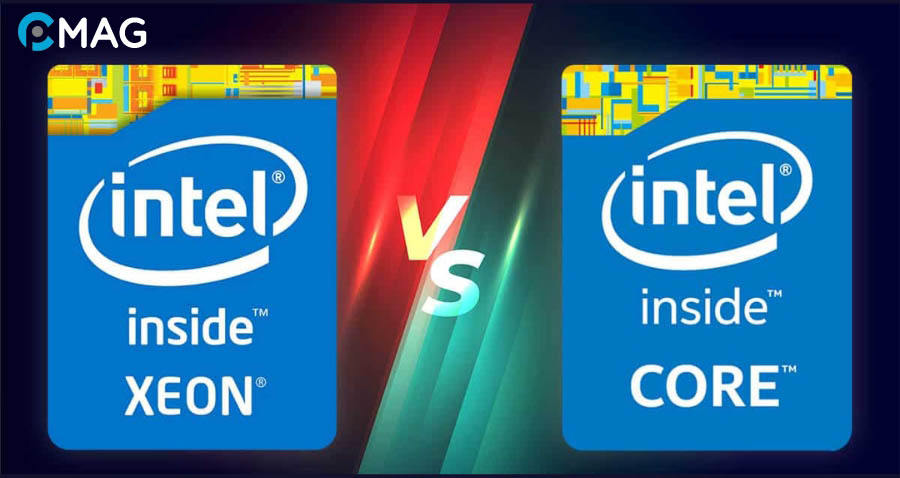 So sánh Chip Xeon với Core I của hãng Intel