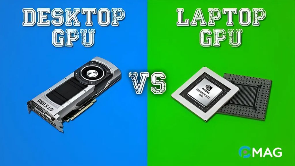 So sánh giữa Desktop GPU và Laptop GPU