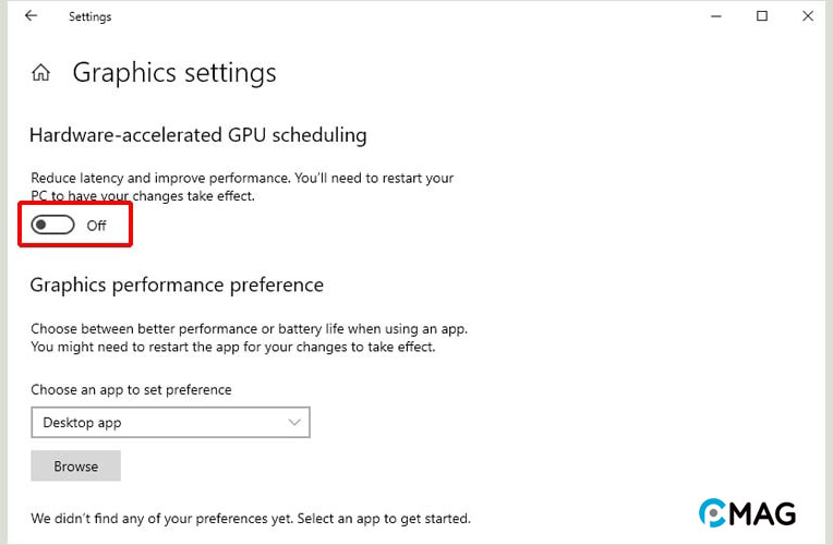 Hướng dẫn bật Hardware Accelerated GPU Scheduling