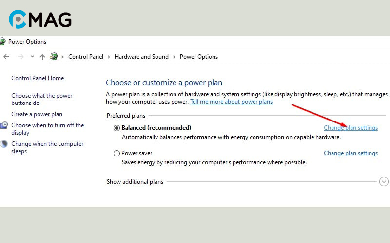 Reset Power Plan