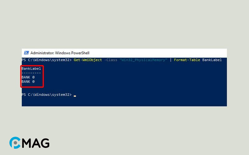 Thông qua PowerShell