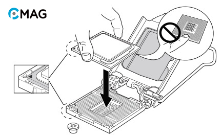 Chân 1 chỉ báo cho Ổ cắm LGA120