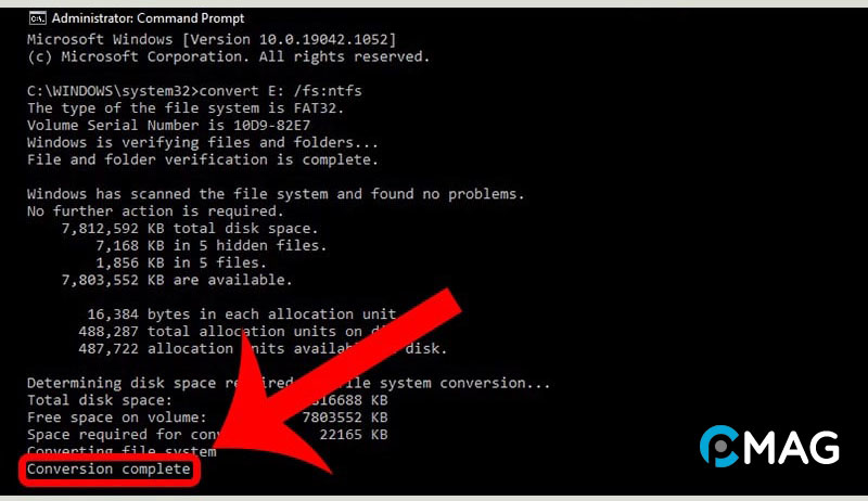 Thông qua Command Prompt