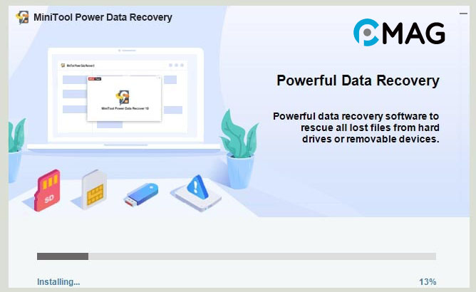 Cách khôi phục dữ liệu ổ cứng bằng MiniTool Power Data Recovery