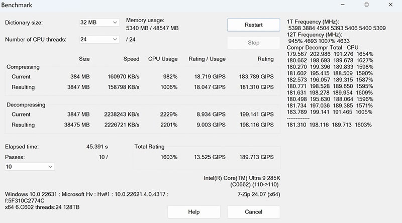 Đánh giá Intel Core Ultra 9 285K