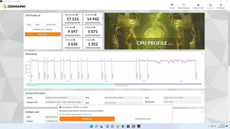 Đánh giá Intel Core Ultra 7 265K