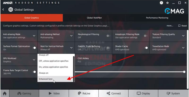 amd-enhanced-sync-9 Cách bật AMD Enhanced Sync trên Card đồ họa Radeon