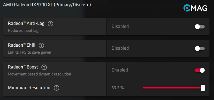 Cách bật Radeon Boost trên Card đồ họa của AMD