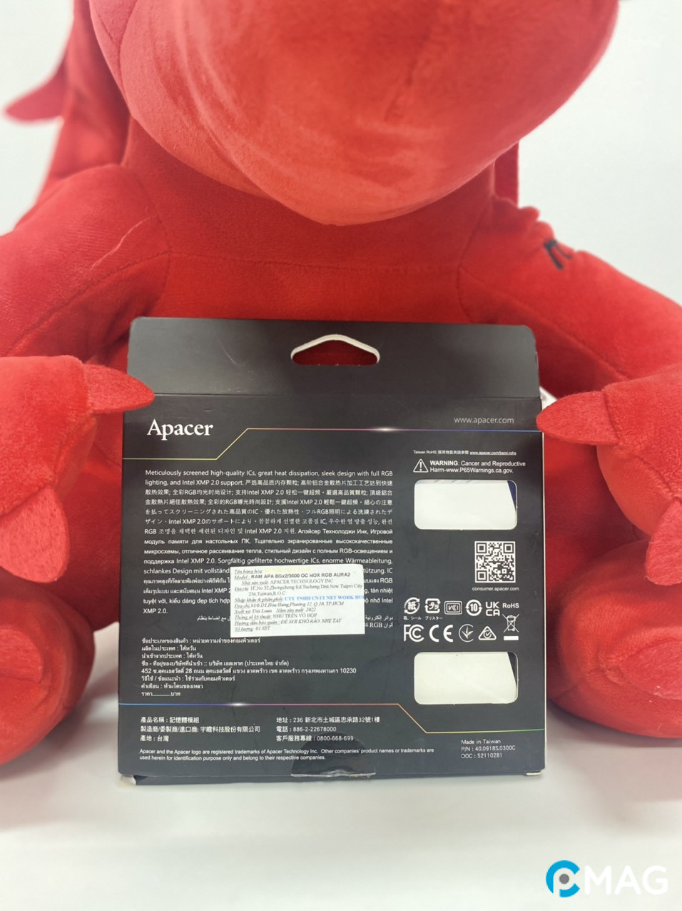 APACER NOX RGB 2x8GB 3600MHz White