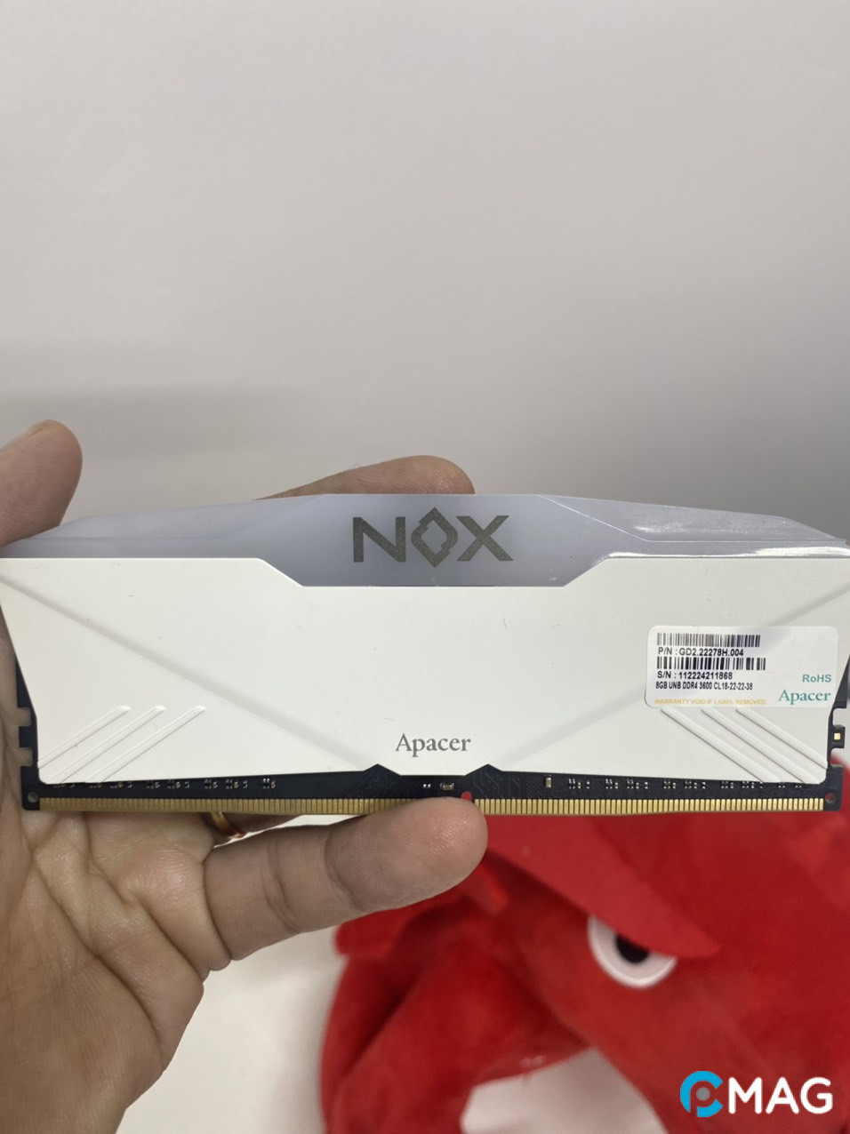 APACER NOX RGB 2x8GB 3600MHz White