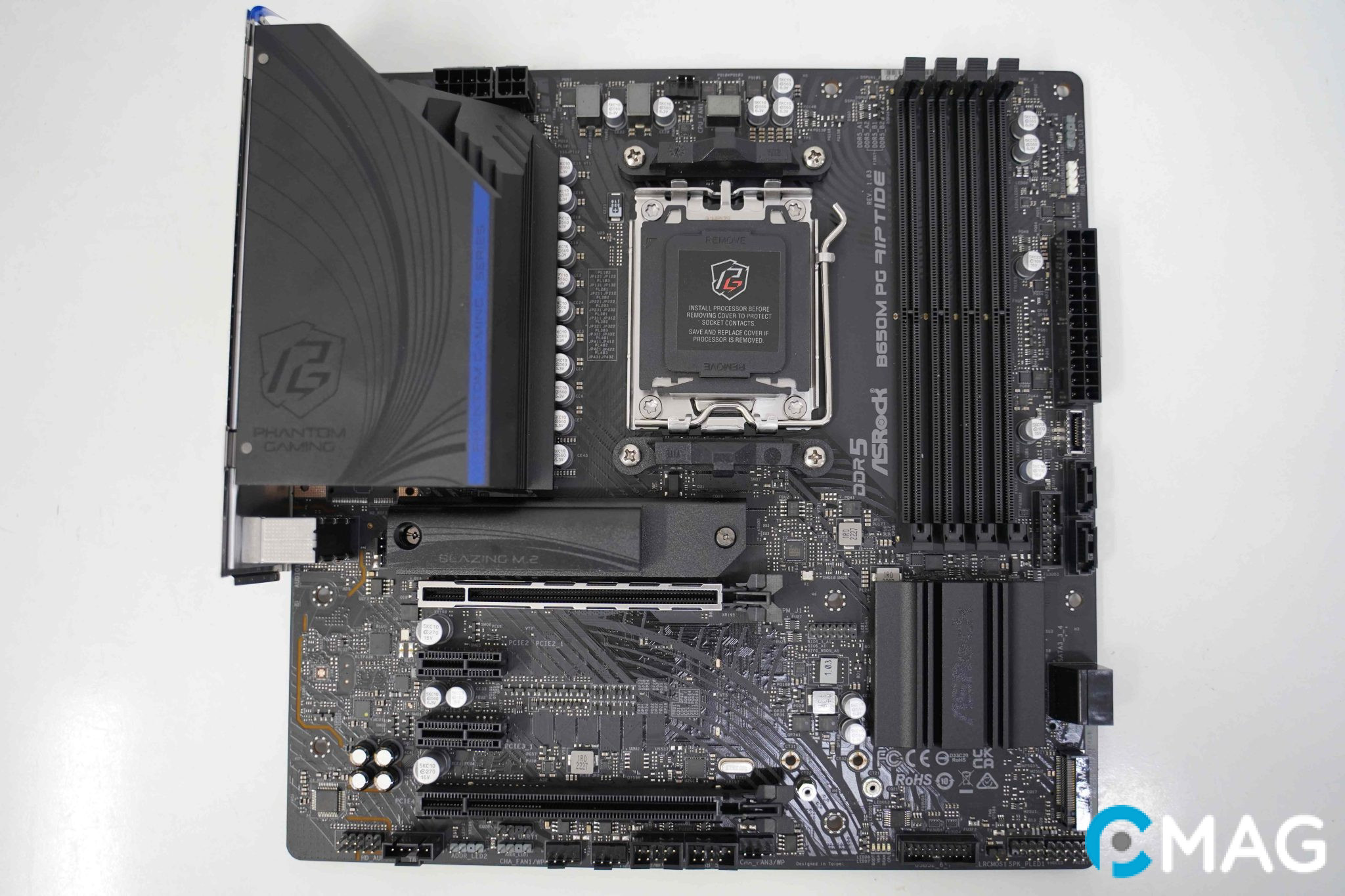 Đánh giá ASRock B650M PG Riptide – Làm gỏi Ryzen 9 7900X “dễ như ăn cháo”