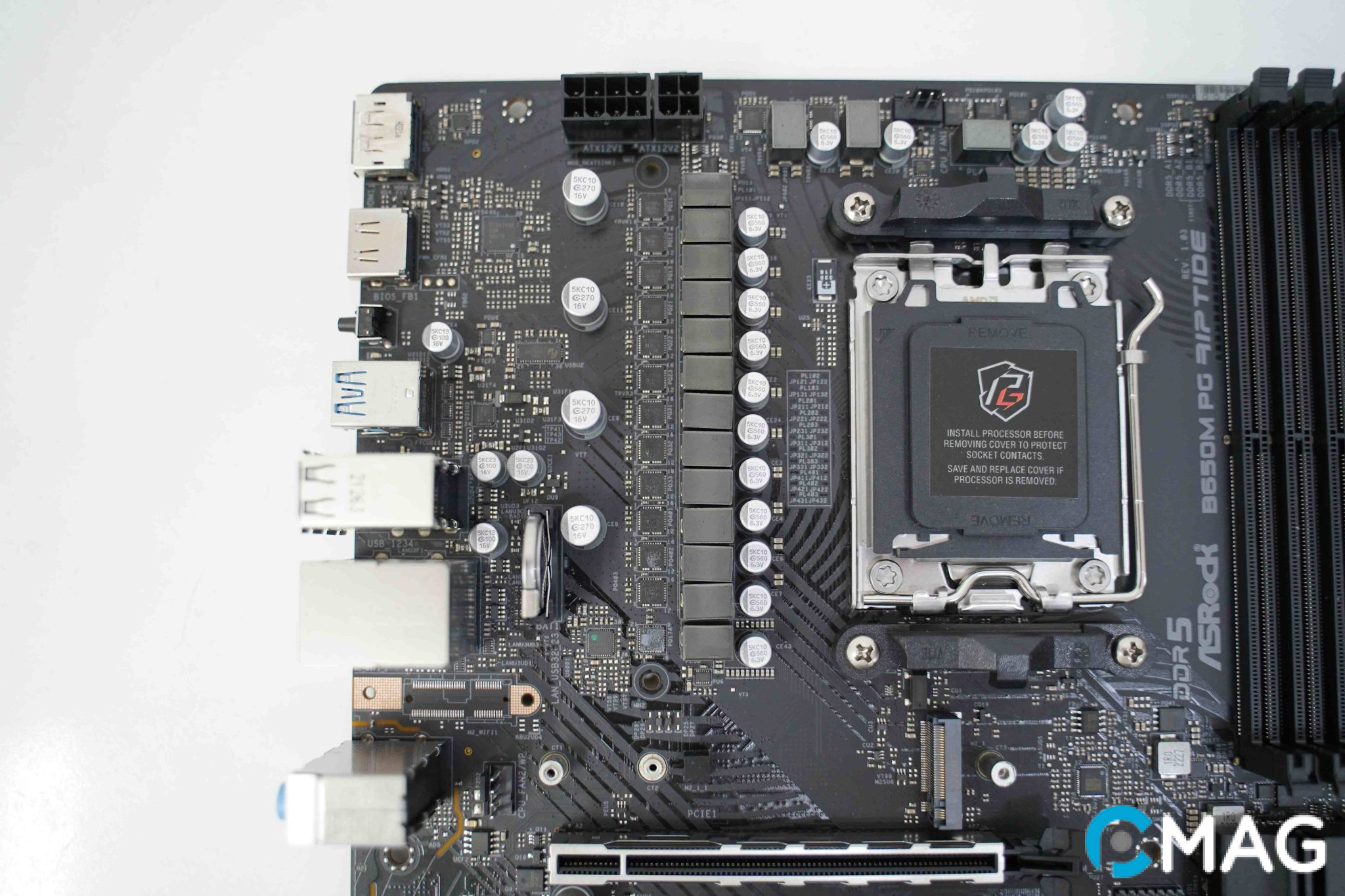 Đánh giá ASRock B650M PG Riptide – Làm gỏi Ryzen 9 7900X “dễ như ăn cháo”