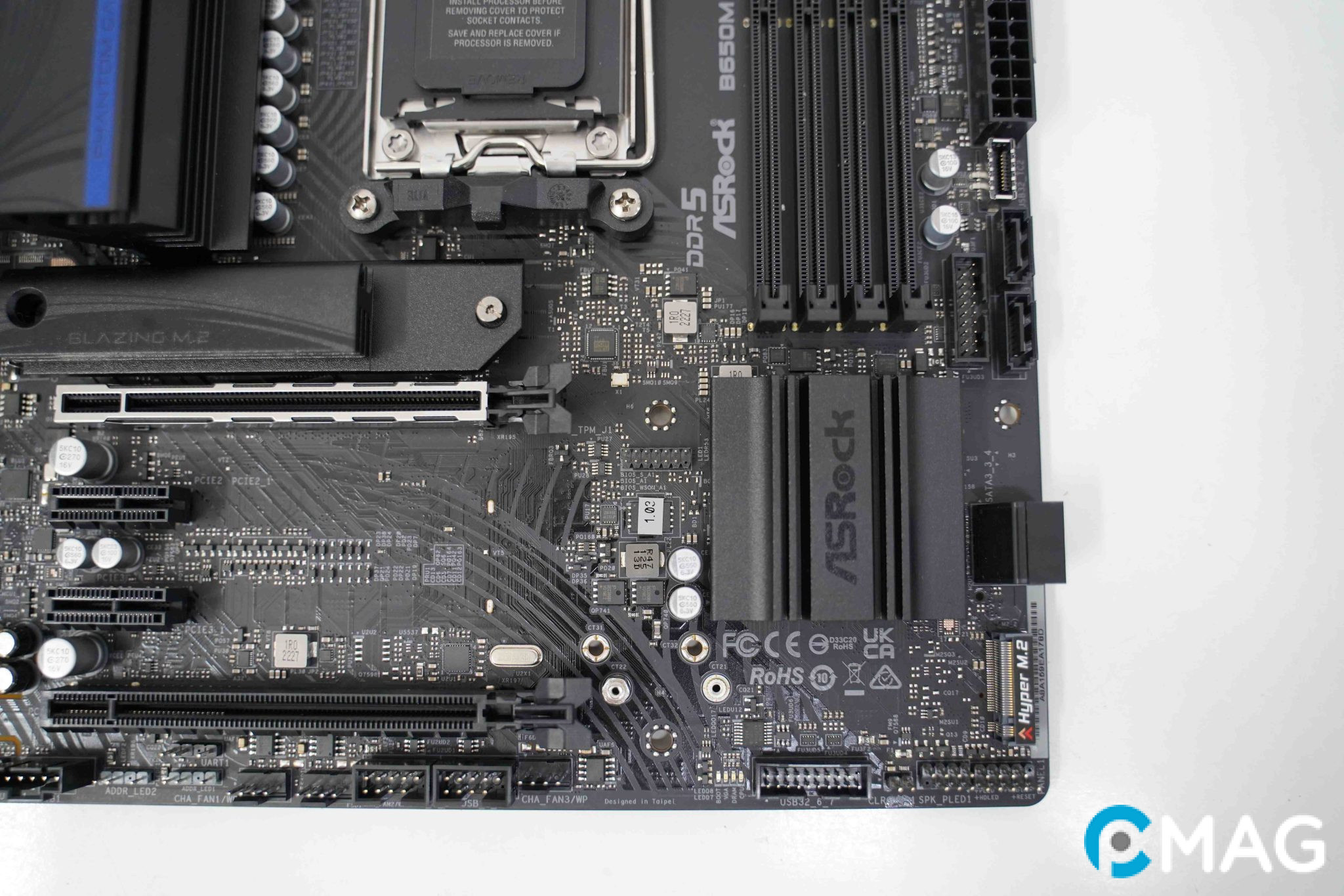 Đánh giá ASRock B650M PG Riptide – Làm gỏi Ryzen 9 7900X “dễ như ăn cháo”