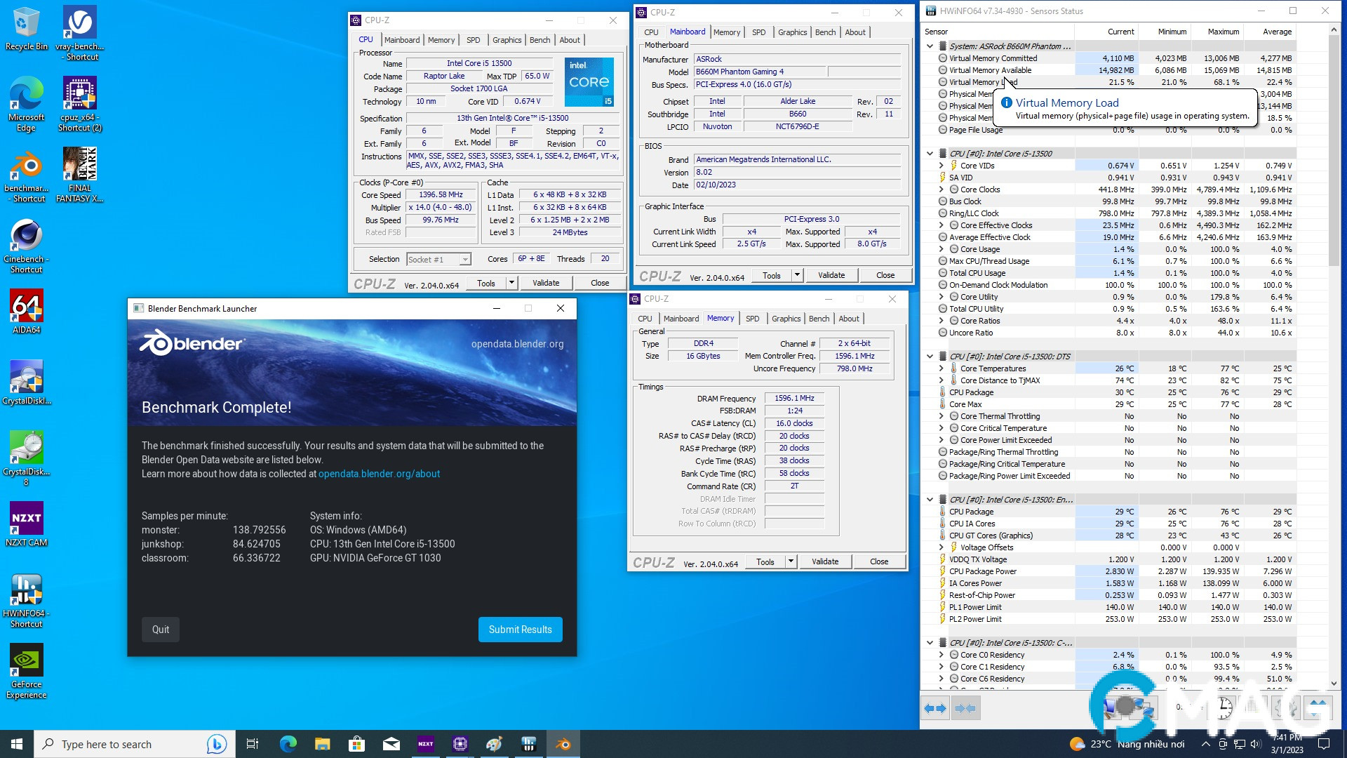 Đánh giá ASRock B660M Phantom Gaming 4 – Bo mạch chủ “quốc dân” chạy tốt Core I5-13500