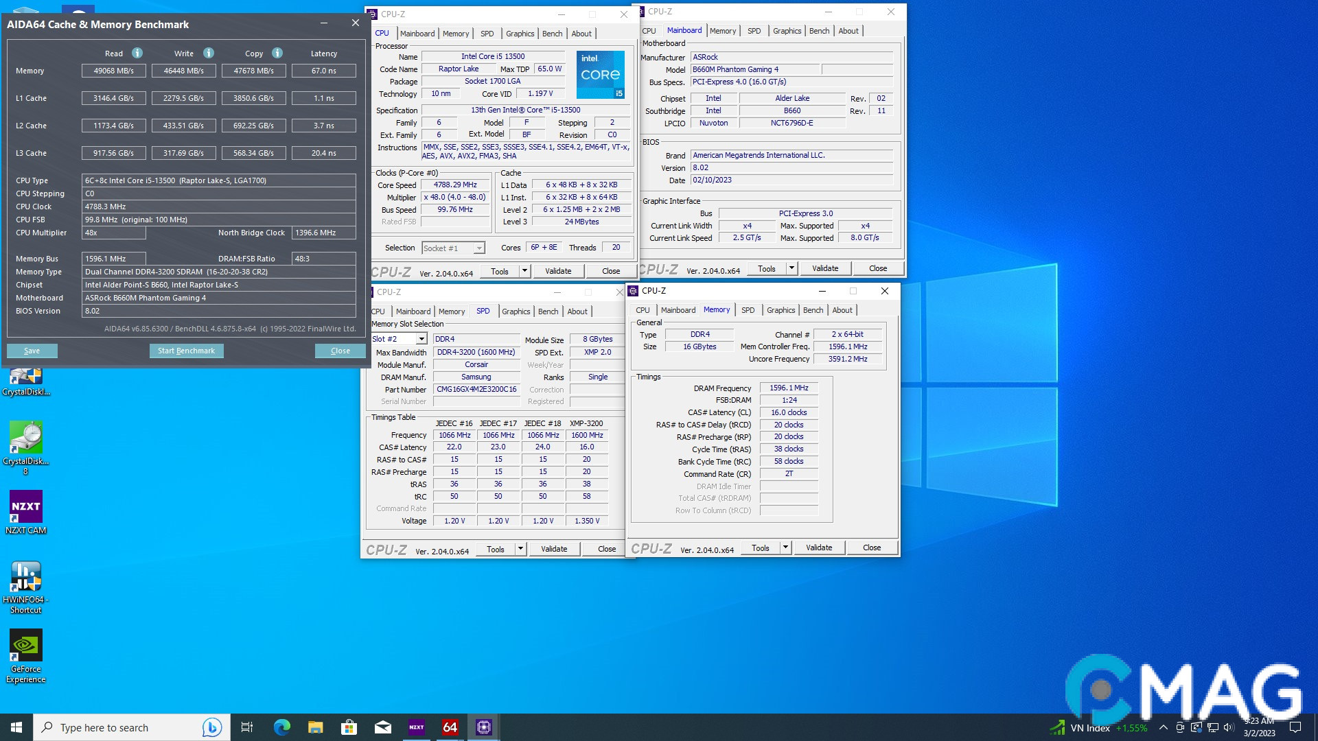 Đánh giá ASRock B660M Phantom Gaming 4 – Bo mạch chủ “quốc dân” chạy tốt Core I5-13500