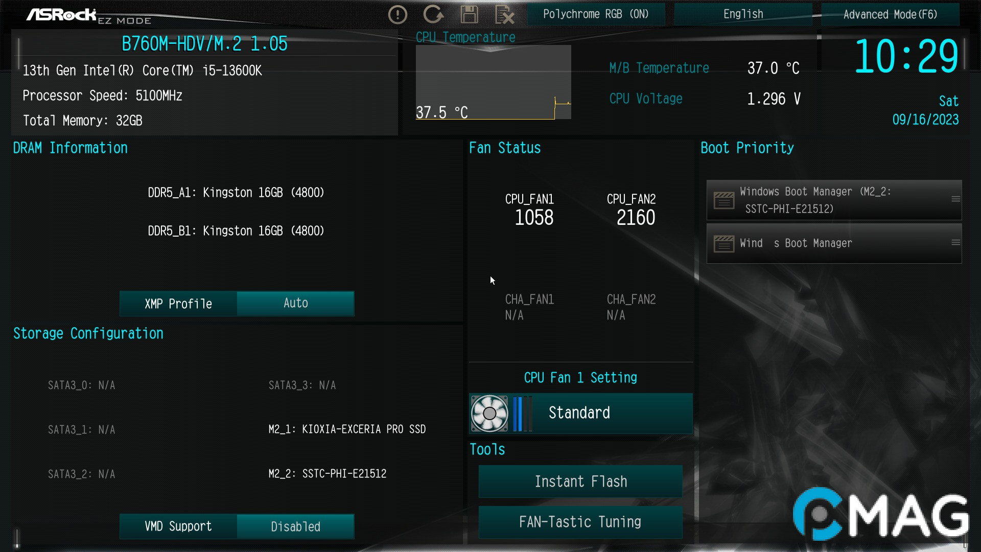 Đánh giá ASRock B760M-HDV/M.2 – Sở hữu được “Ngọc Trinh” với giá hơn 2 triệu