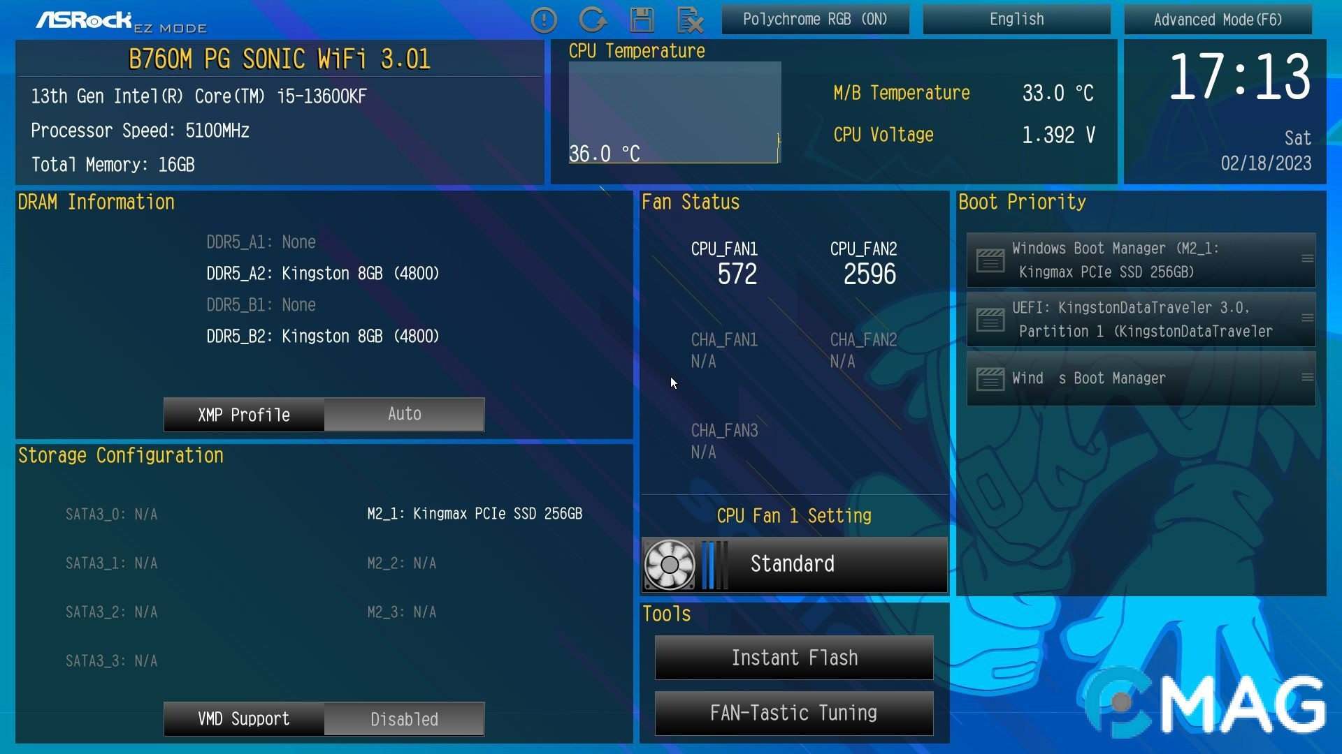 Đánh giá ASRock B760M PG SONIC WiFi – Bo mạch chủ độc, lạ, hiệu năng mang lại đáng gờm
