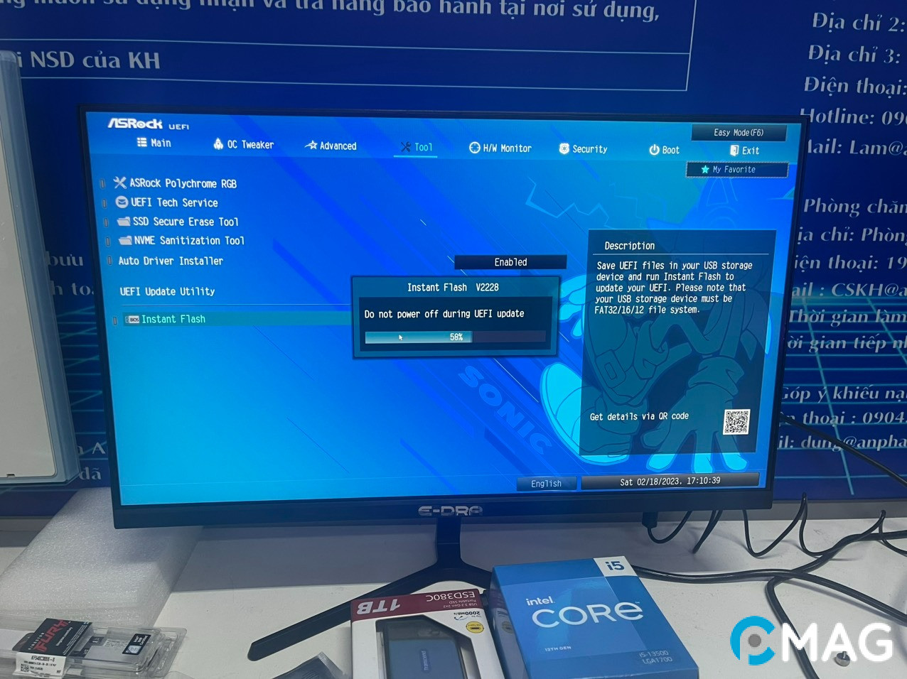 Đánh giá ASRock B760M PG SONIC WiFi – Bo mạch chủ độc, lạ, hiệu năng mang lại đáng gờm