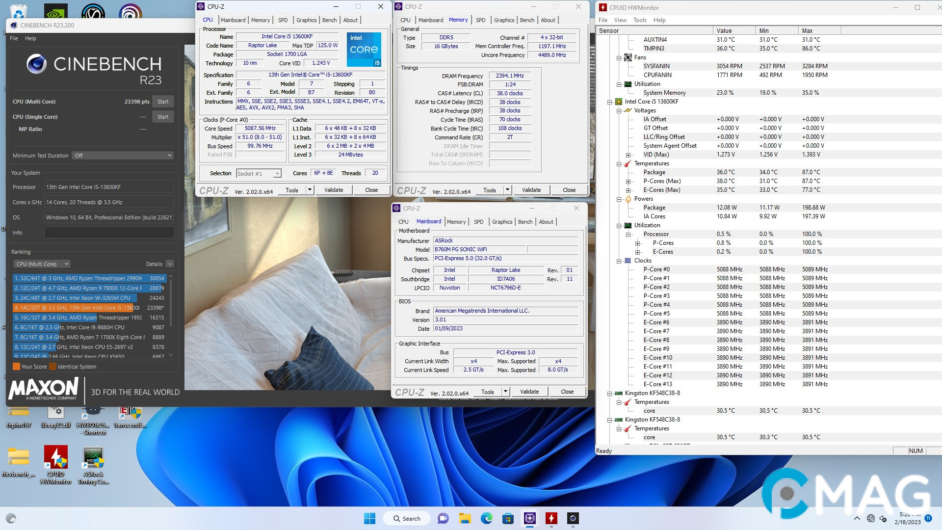 Đánh giá ASRock B760M PG SONIC WiFi – Bo mạch chủ độc, lạ, hiệu năng mang lại đáng gờm