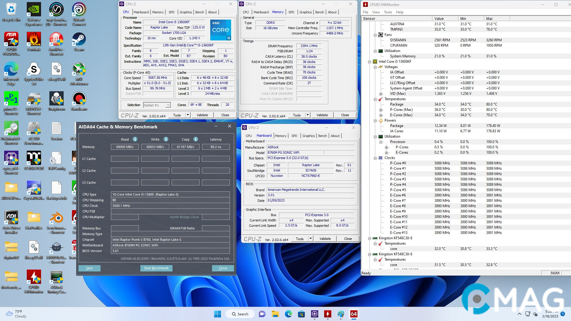 Đánh giá ASRock B760M PG SONIC WiFi – Bo mạch chủ độc, lạ, hiệu năng mang lại đáng gờm