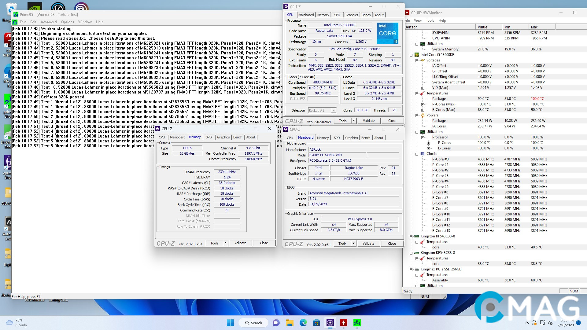 Đánh giá ASRock B760M PG SONIC WiFi – Bo mạch chủ độc, lạ, hiệu năng mang lại đáng gờm