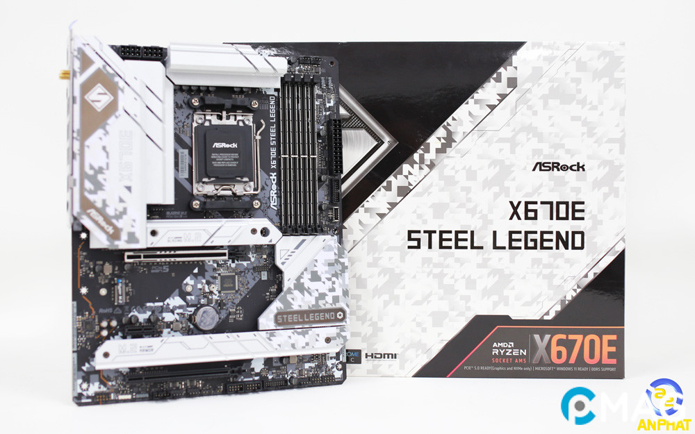 Đánh giá ASRock X670E Steel Legend – Vẫn ánh lên chất thép huyền thoại