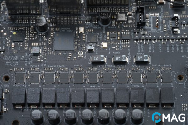 Mạch VRM 19+1+2 phase mạnh mẽ