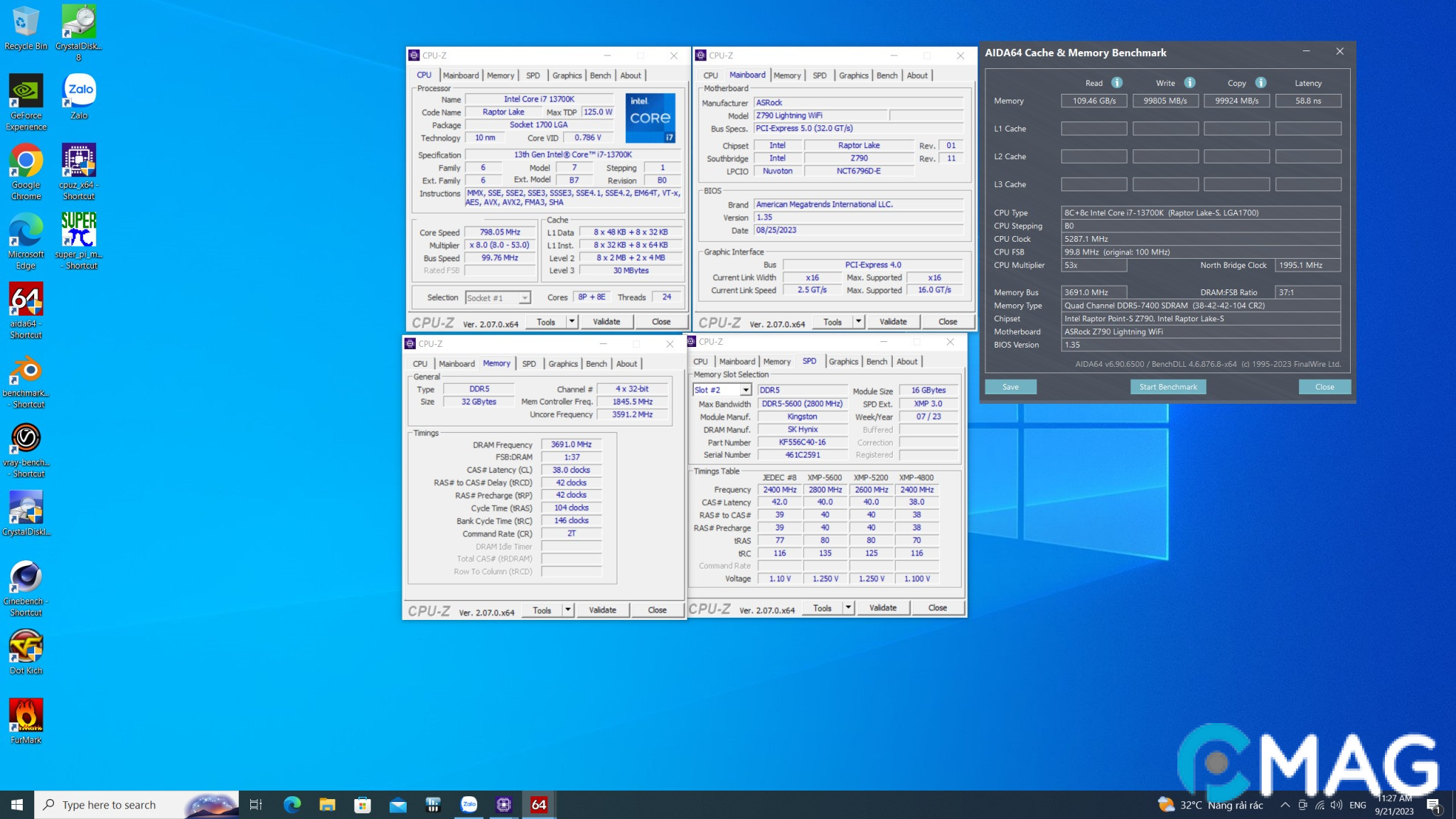Đánh giá ASRock Z790 PG Lightning WiFi – Cải thiện nội lực để hướng tới Intel Gen 14