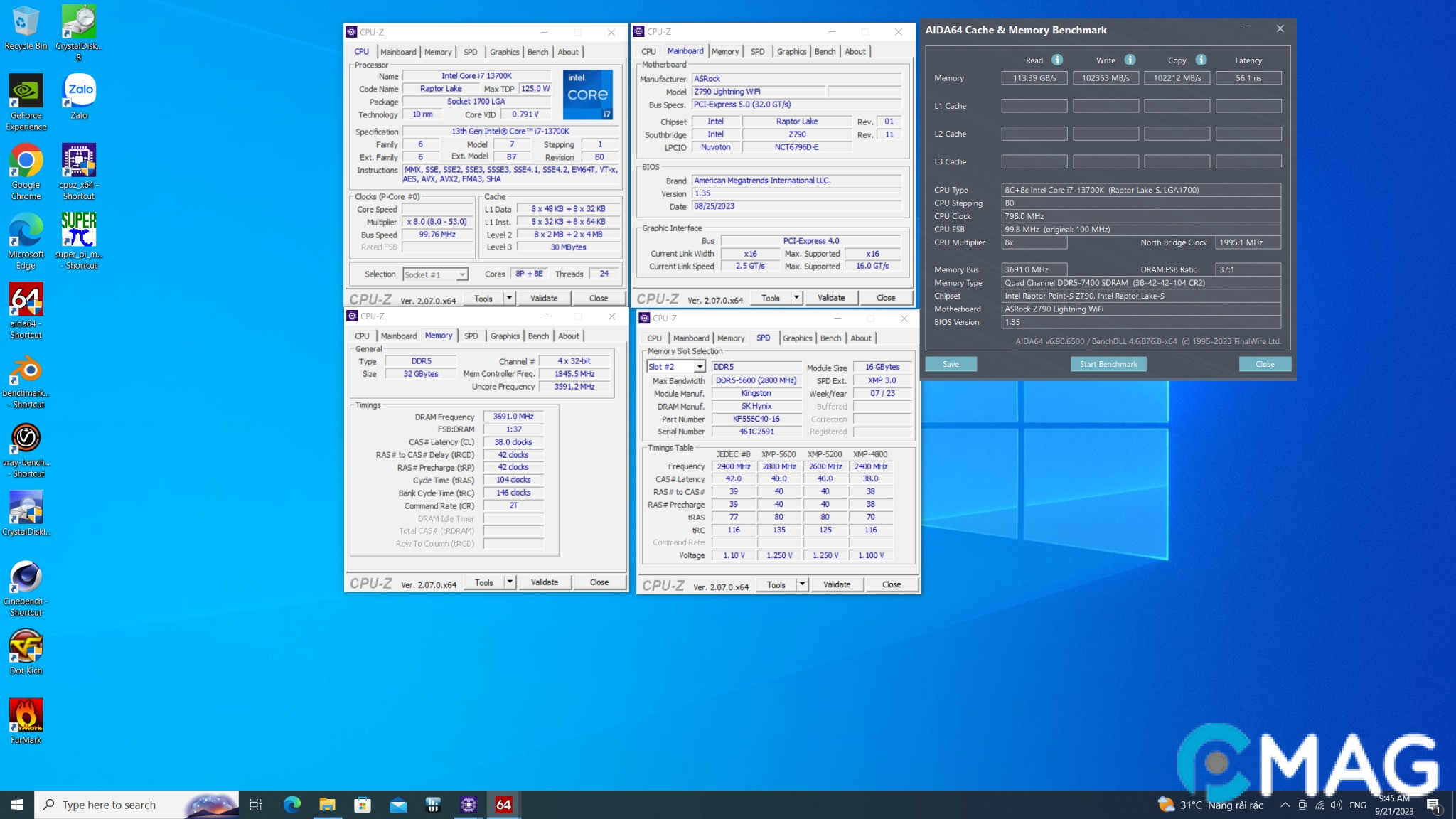 Đánh giá ASRock Z790 PG Lightning WiFi – Cải thiện nội lực để hướng tới Intel Gen 14