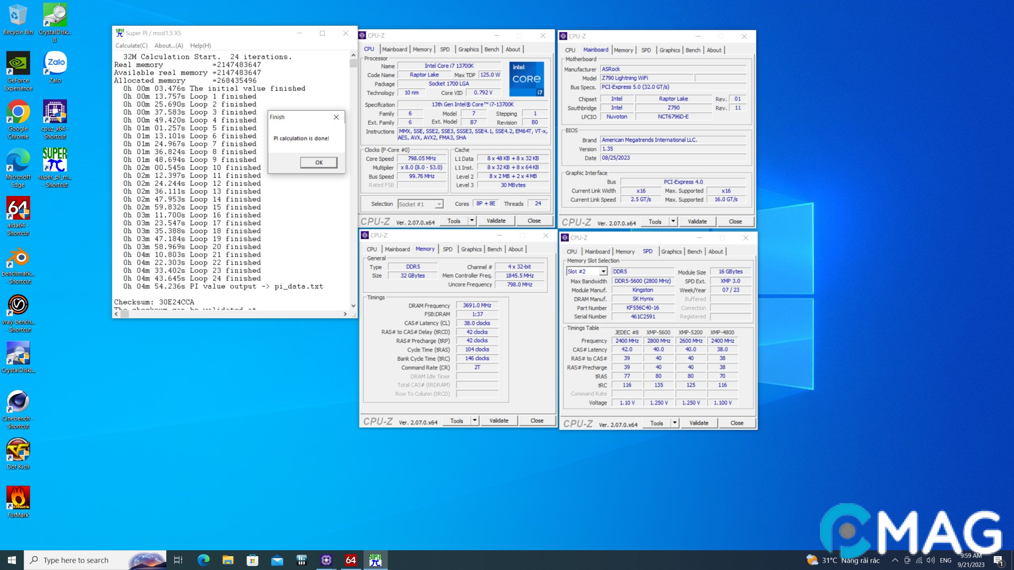 Đánh giá ASRock Z790 PG Lightning WiFi – Cải thiện nội lực để hướng tới Intel Gen 14