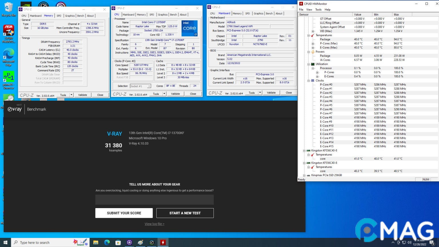 asrock-z790-steel-legend-wifi-22-1 Đánh giá ASRock Z790 Steel Legend WiFI – Bản nâng cấp và hoàn thiện hơn so với tiền bối Z690