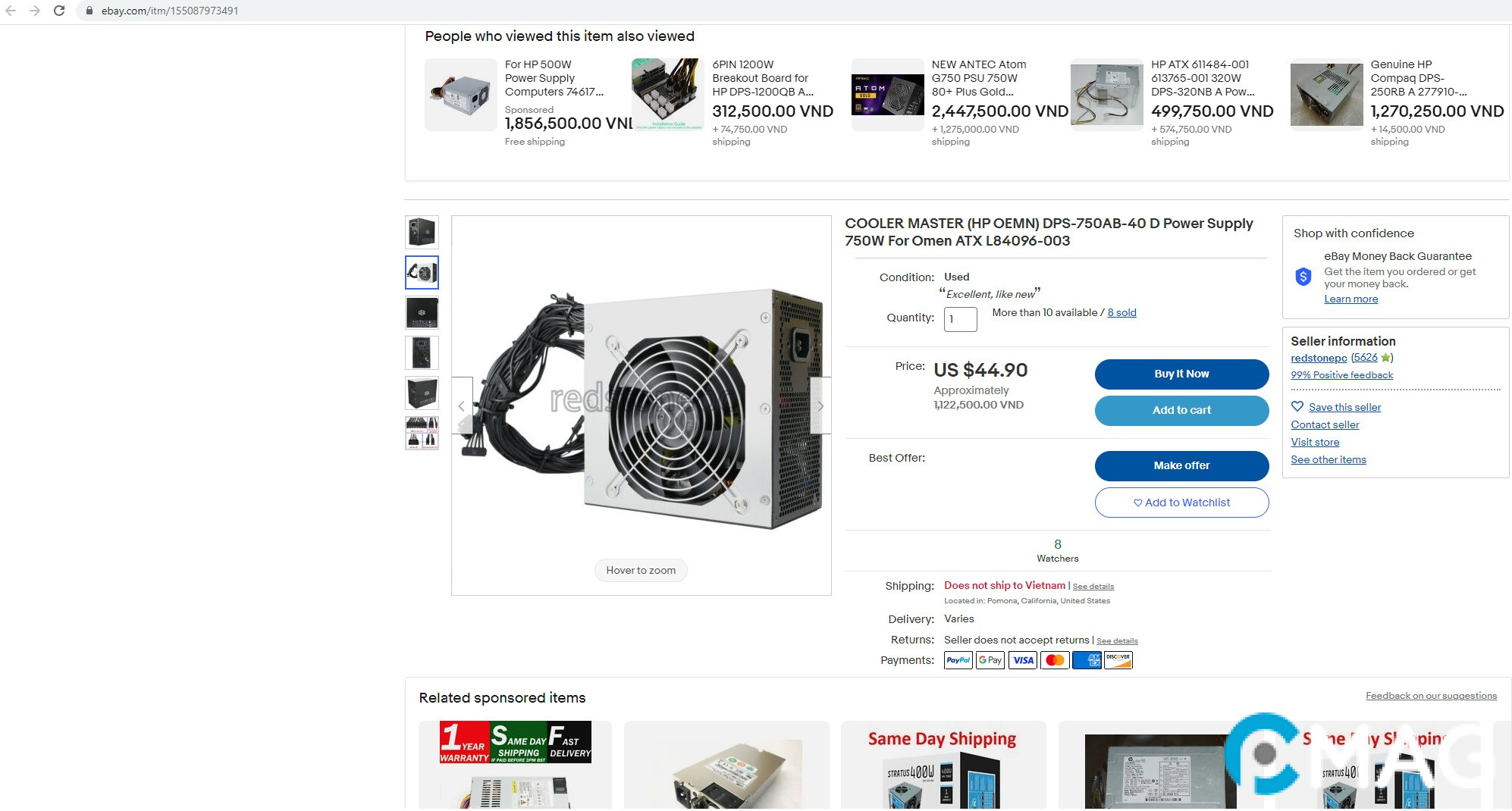 Đánh giá bộ nguồn COOLER MASTER (HP OMEN) DPS 750AB 40D – Nguồn Platinum chất lượng nhưng mức giá chỉ ngang Bronze