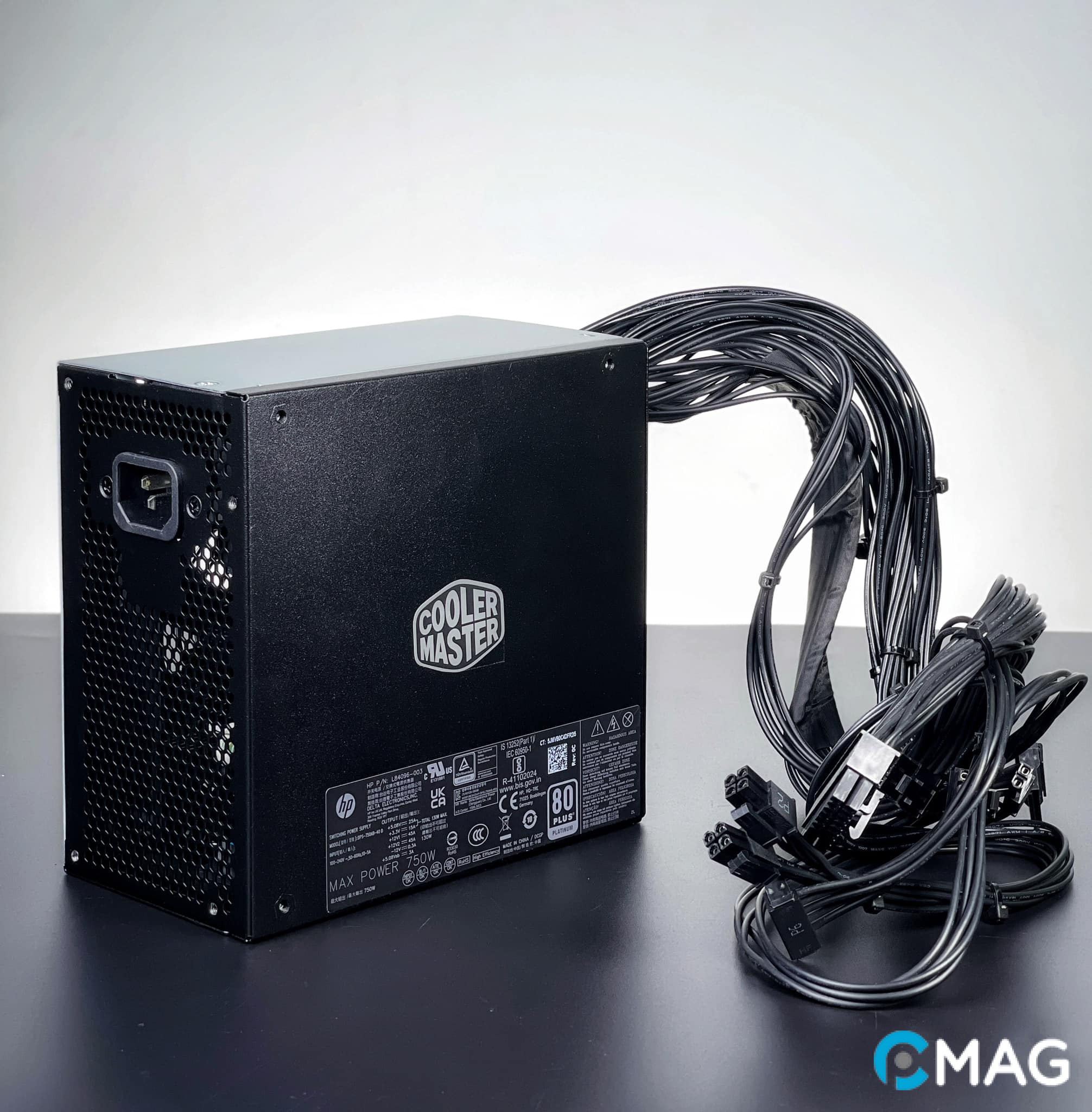 Đánh giá bộ nguồn COOLER MASTER (HP OMEN) DPS 750AB 40D – Nguồn Platinum chất lượng nhưng mức giá chỉ ngang Bronze