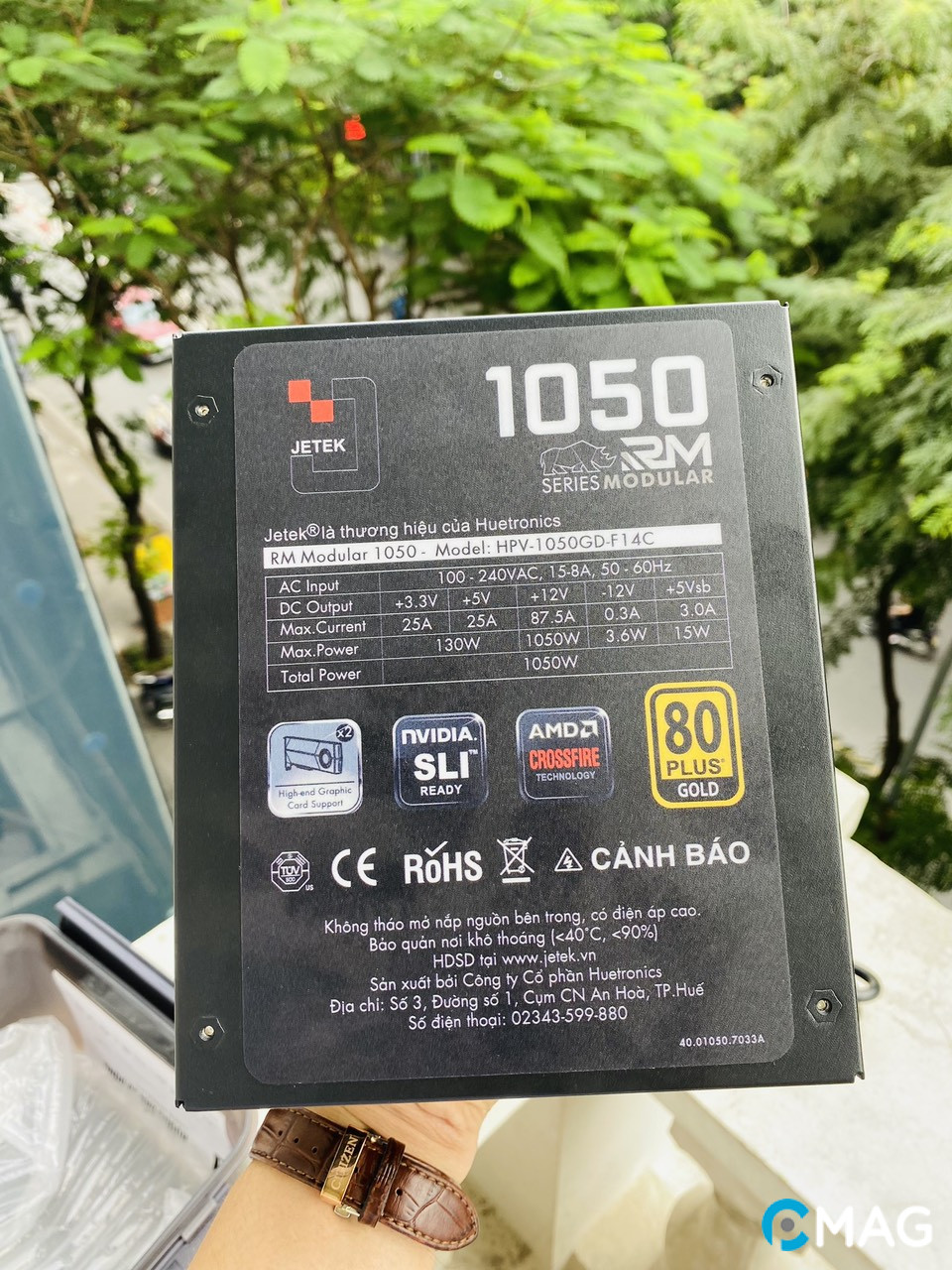 Đánh giá bộ nguồn Jetek RM Series Modular 1050 Gold – Mang lại chất lượng cao và sự tin cậy lớn cho một thương hiệu Việt