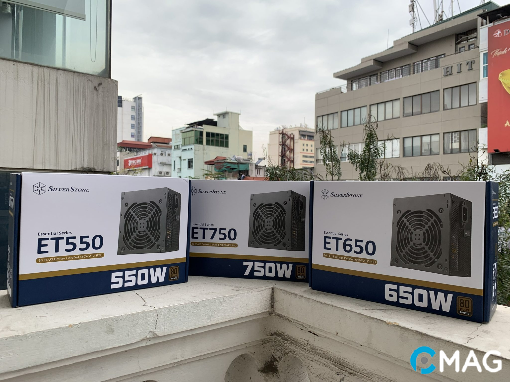 Đánh giá bộ nguồn SilverStone Essential ET550