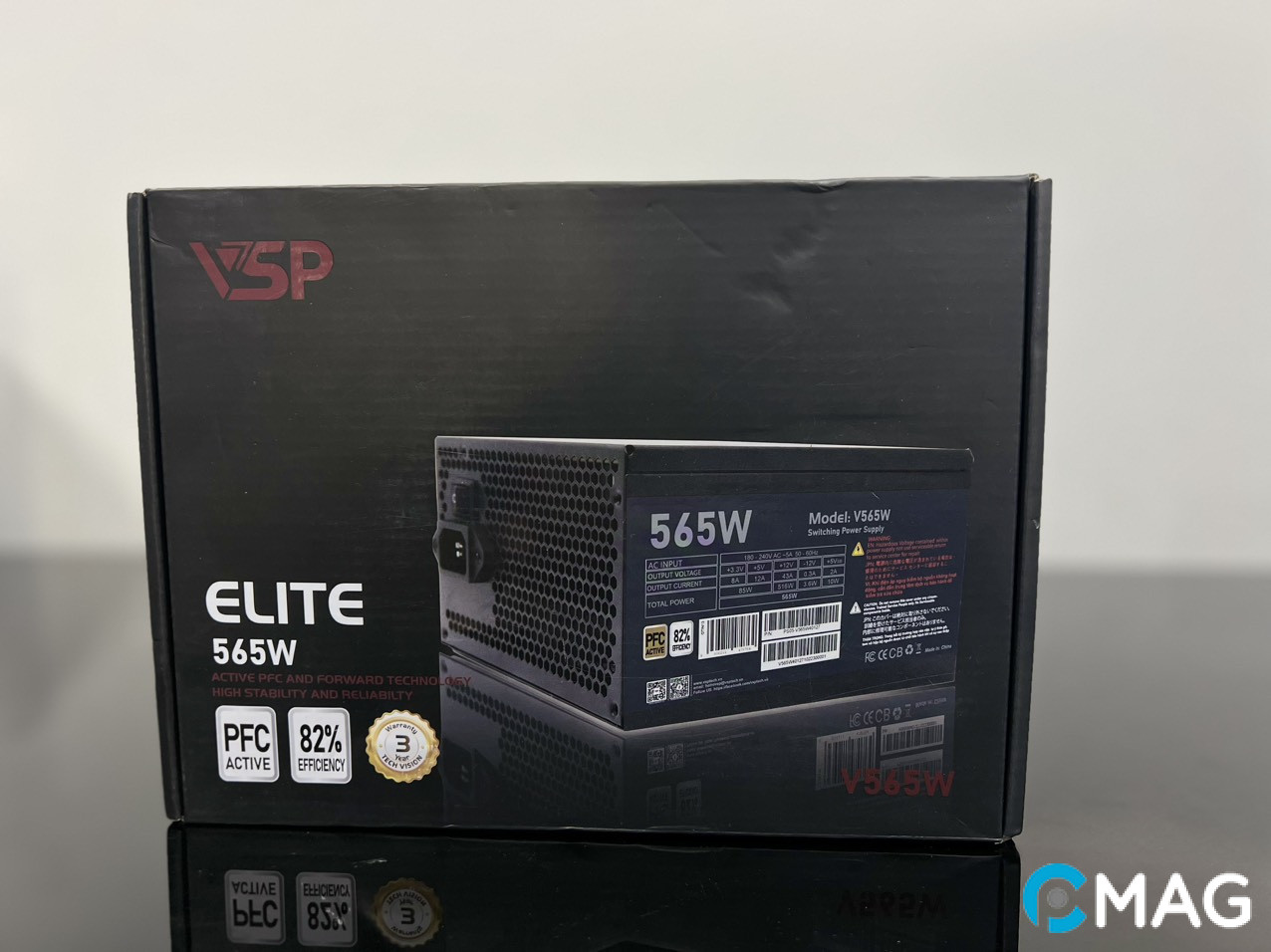 Đánh giá bộ nguồn VSP Elite V565W – Lựa chọn tốt ở phân khúc chủ đạo