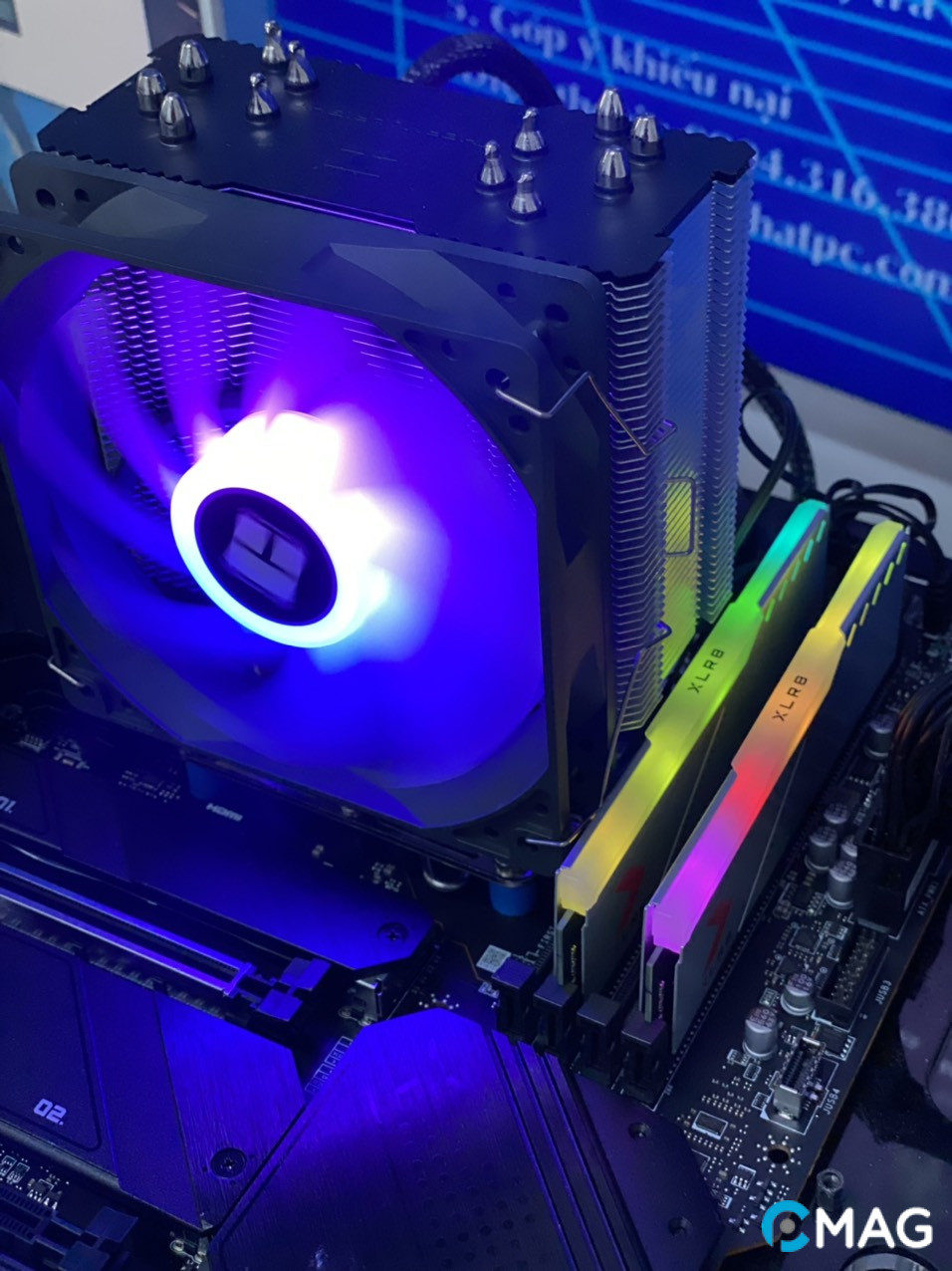 Đánh giá bộ nhớ XLR8 Gaming EPIC-X RGB Silver DDR4 3600MHz