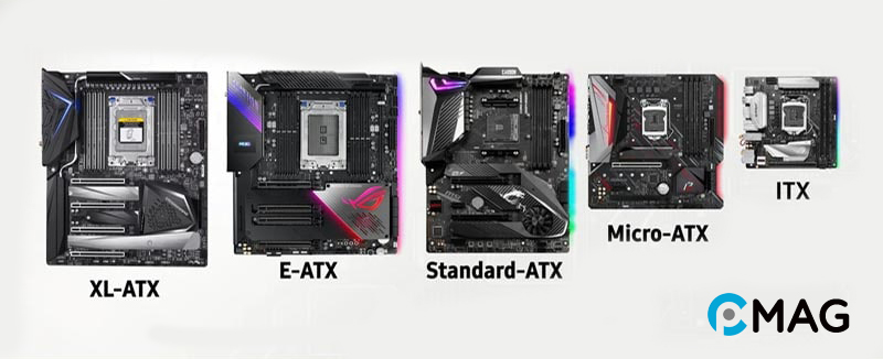 cac-kich-thuoc-mainboard Các loại motherboard phổ biến