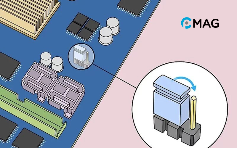 Cách reset BIOS thông qua Reset jumper