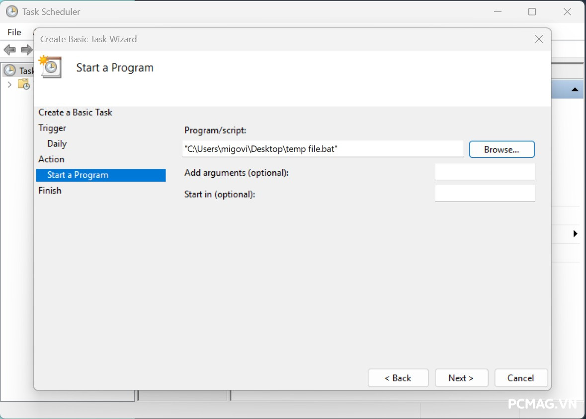 cách tự động xóa file tạm trên Windows 11