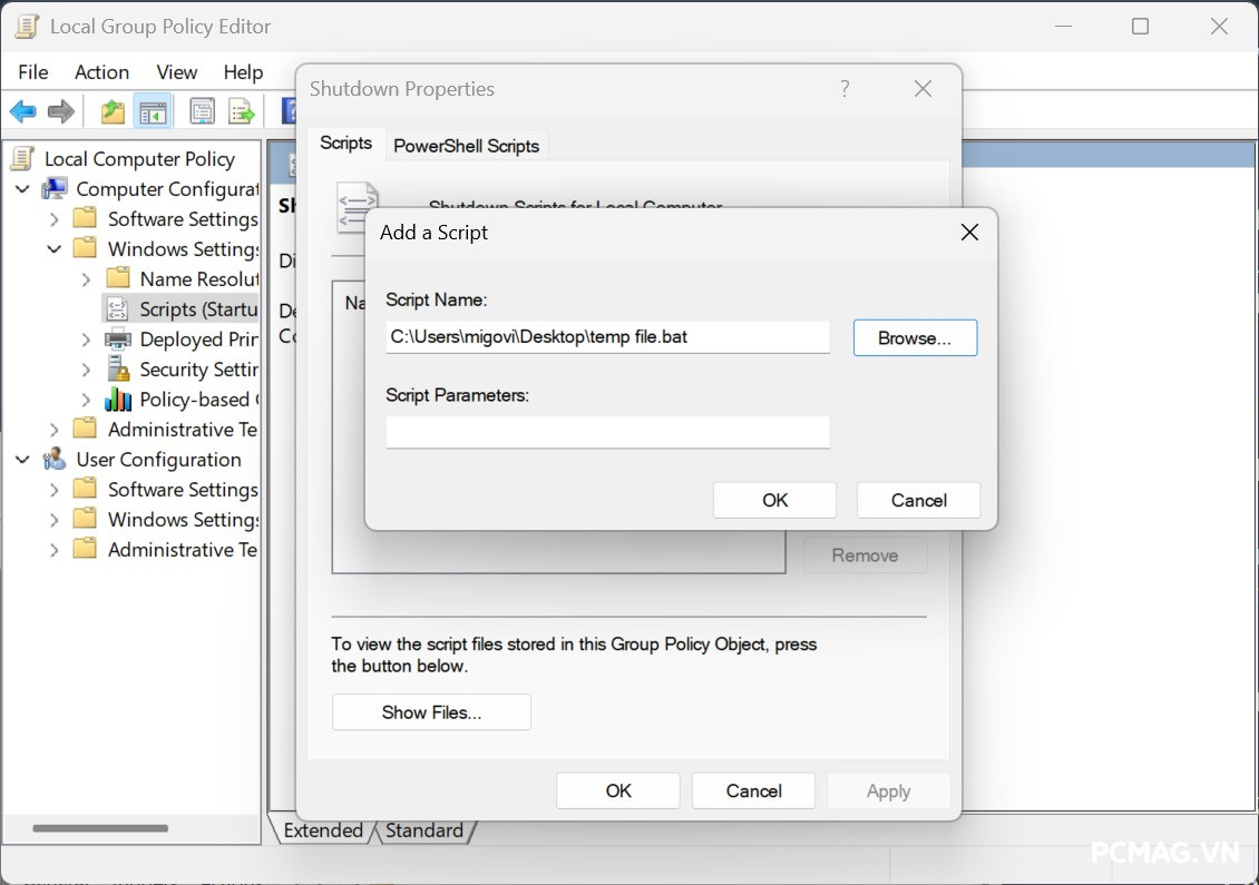 cách tự động xóa file tạm trên Windows 11