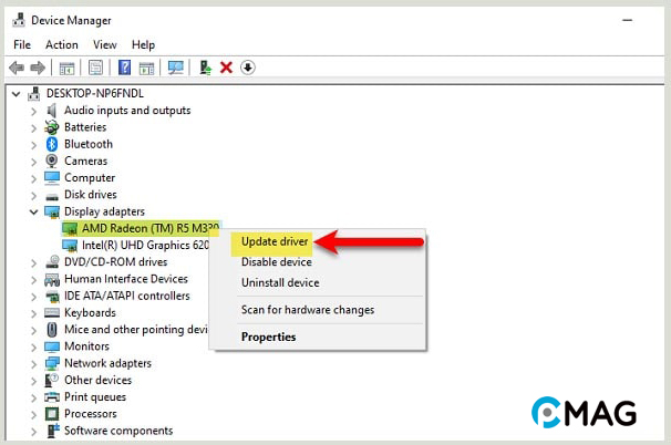 Cách cập nhật driver Card đồ họa AMD