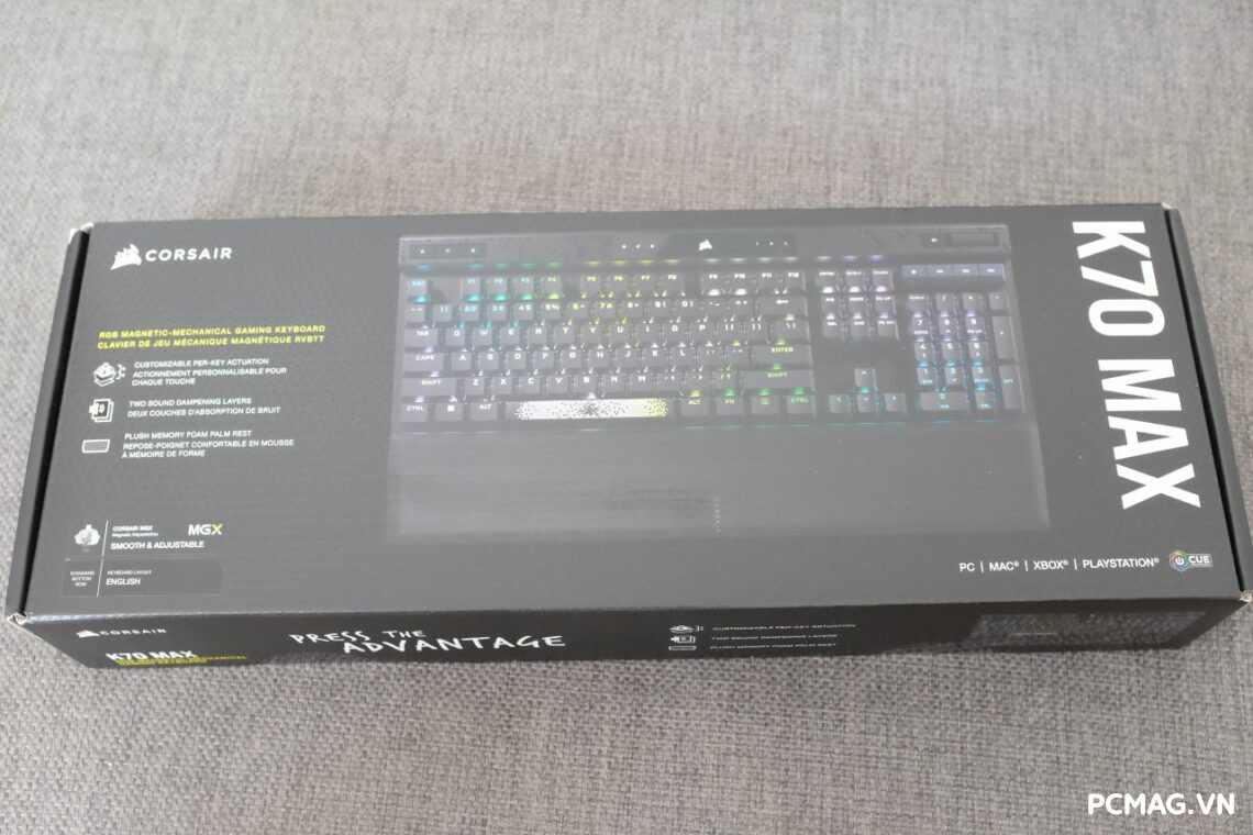 Corsair K70 Max - Đánh Giá Gaming Gear