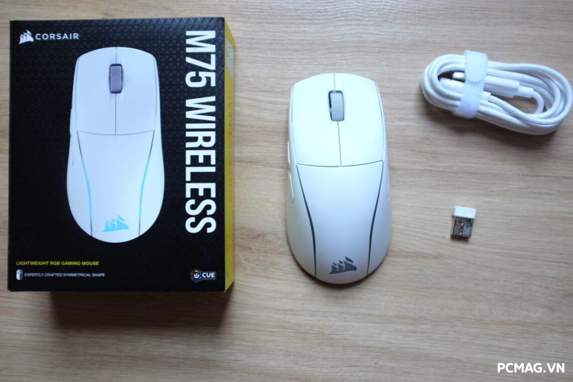 Corsair M75 Wireless Lightweight RGB - Đánh Giá Gaming Gear